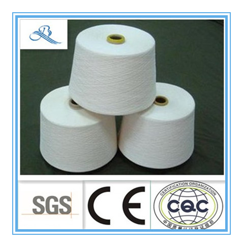 China 100% Row White High Quality Combed Cotton Yarn 21s